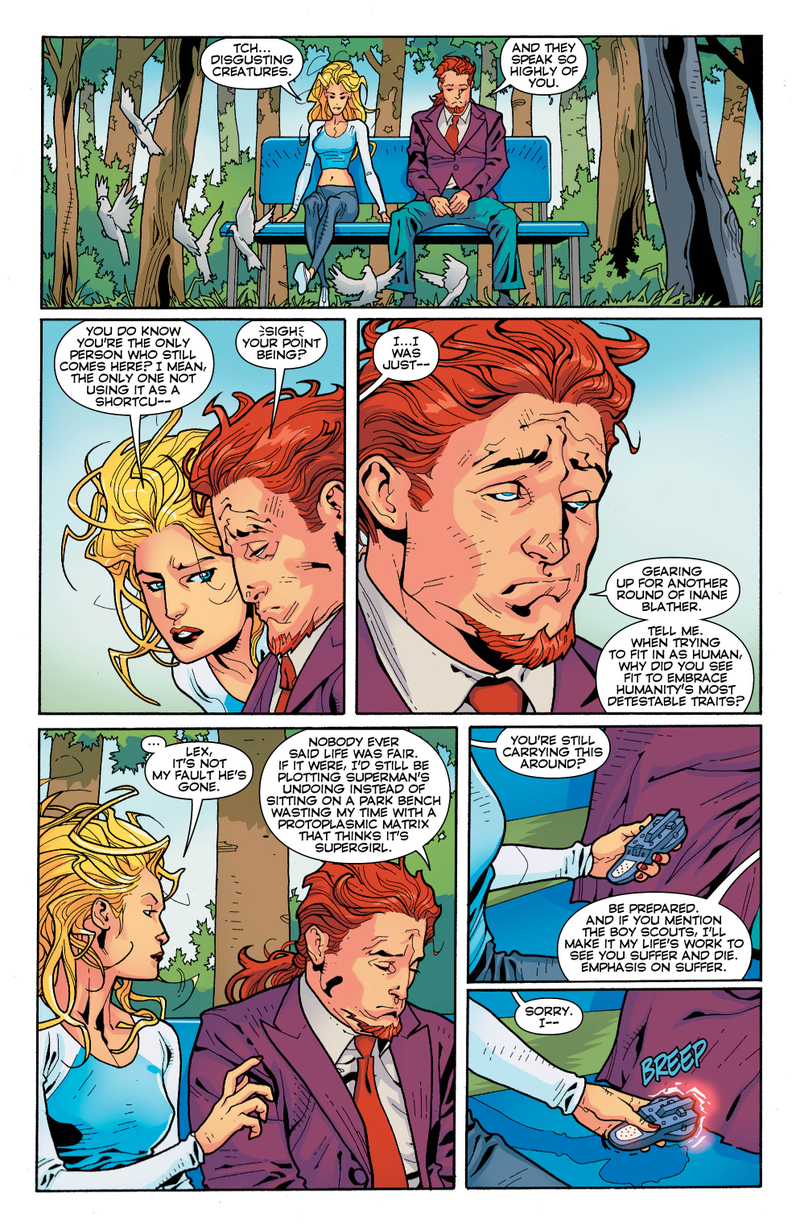 Illustration for article titled Exclusive DC preview: Convergence gets irreverent with Supergirl: Matrix